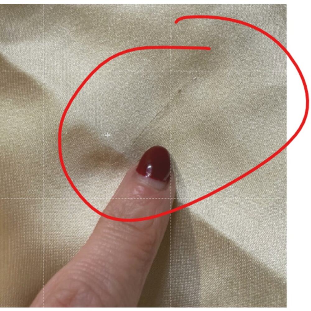 Jones New York Satin Sleep Shirt Nightgown Size Large Cream Yellow Cap Sleeve - Picture 10 of 11